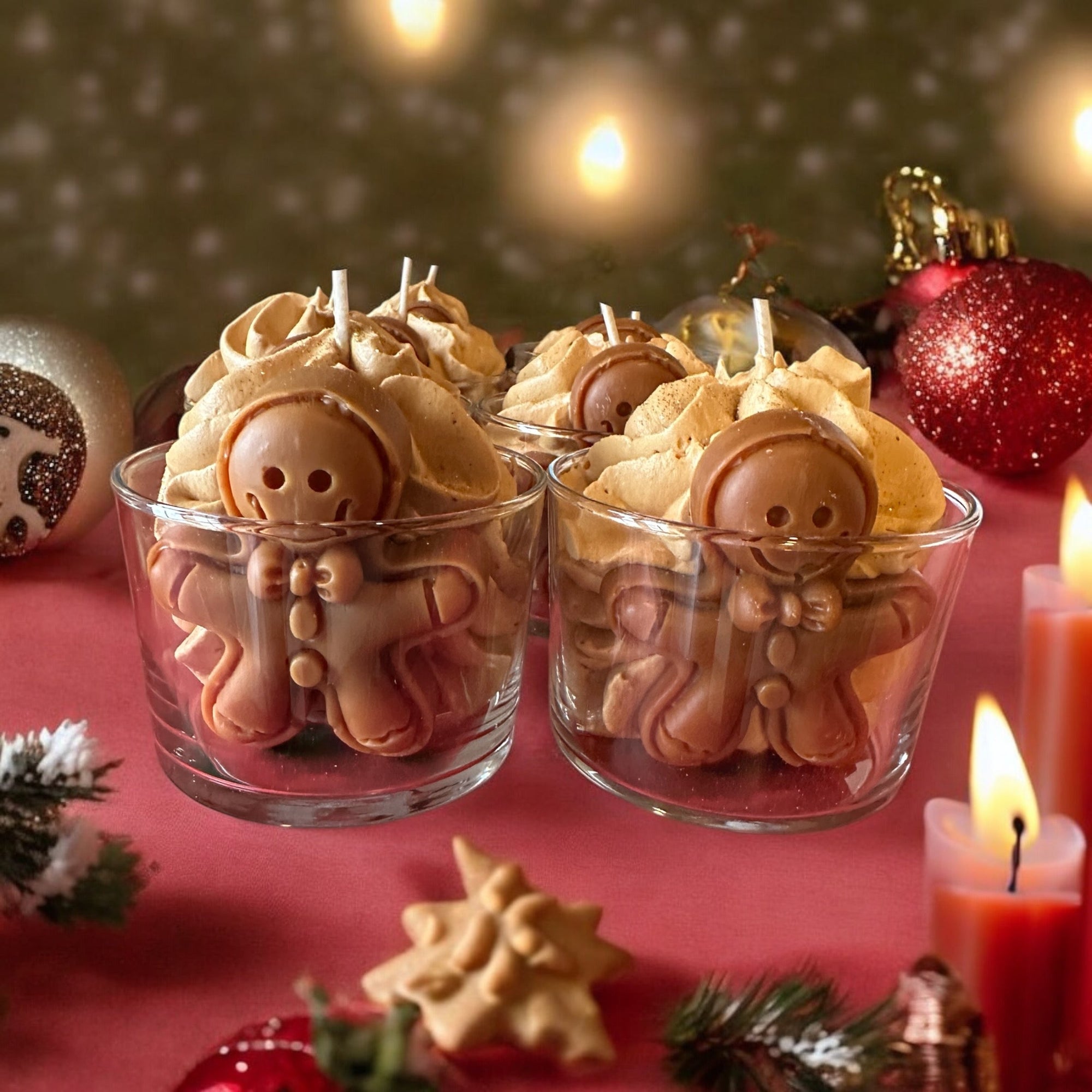 Bougie gourmande épices de Noël Mes plaisirs parfumés