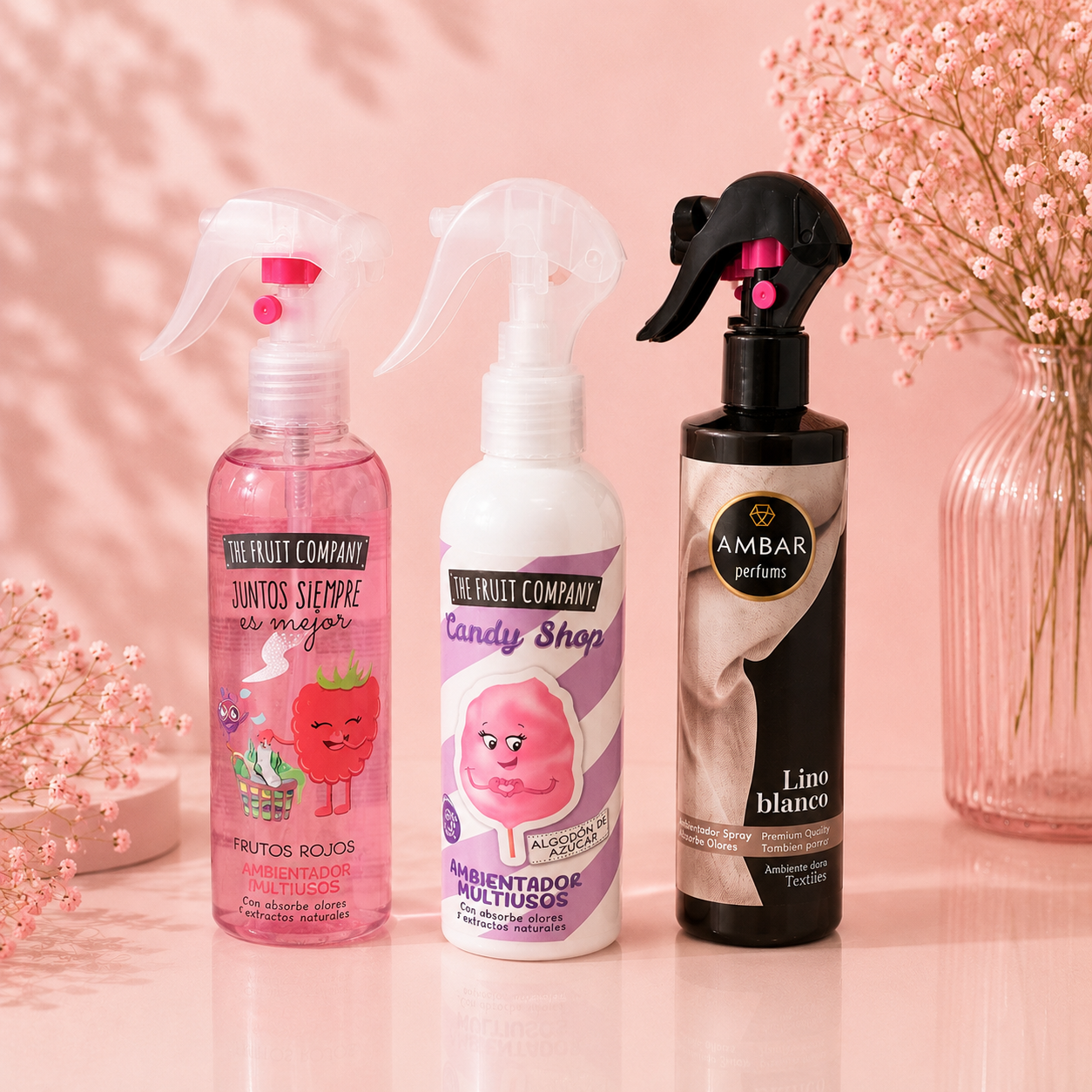 Spray désodorisant maison & textiles