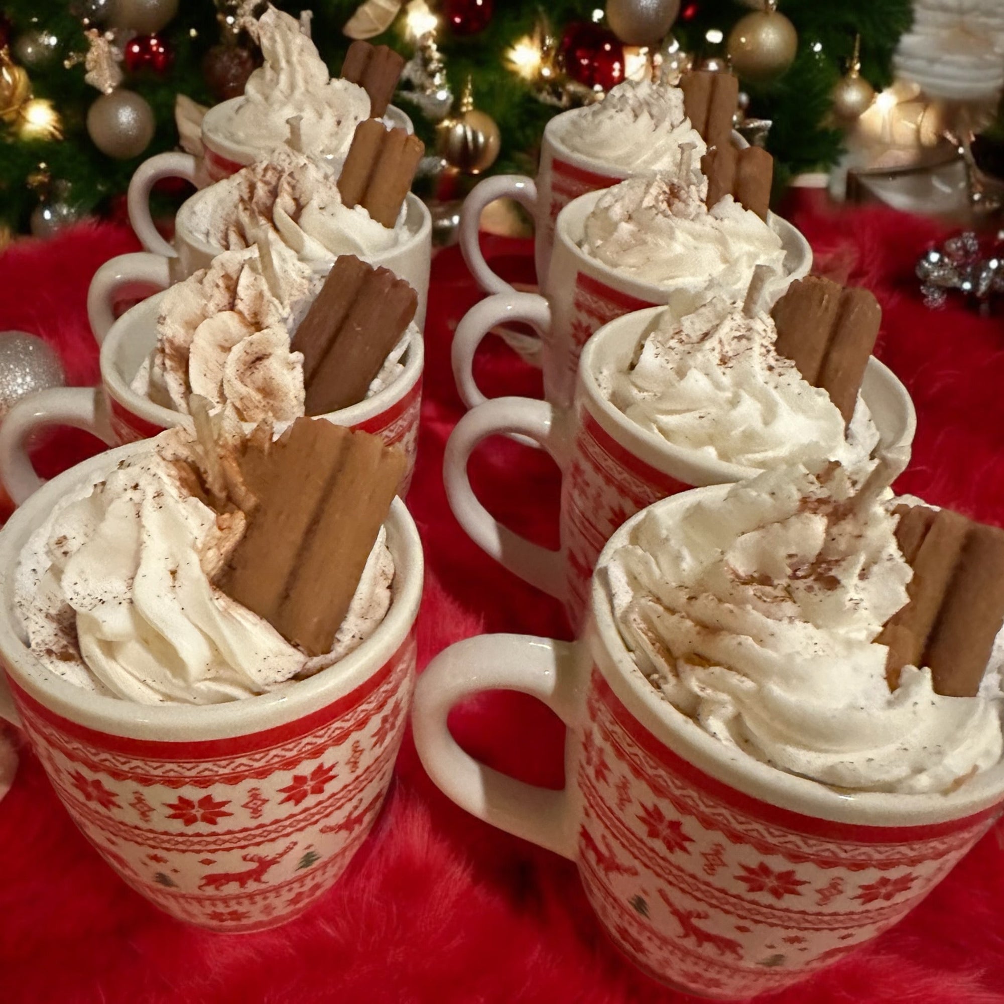 Bougie gourmande cannelle Mes plaisirs parfumés