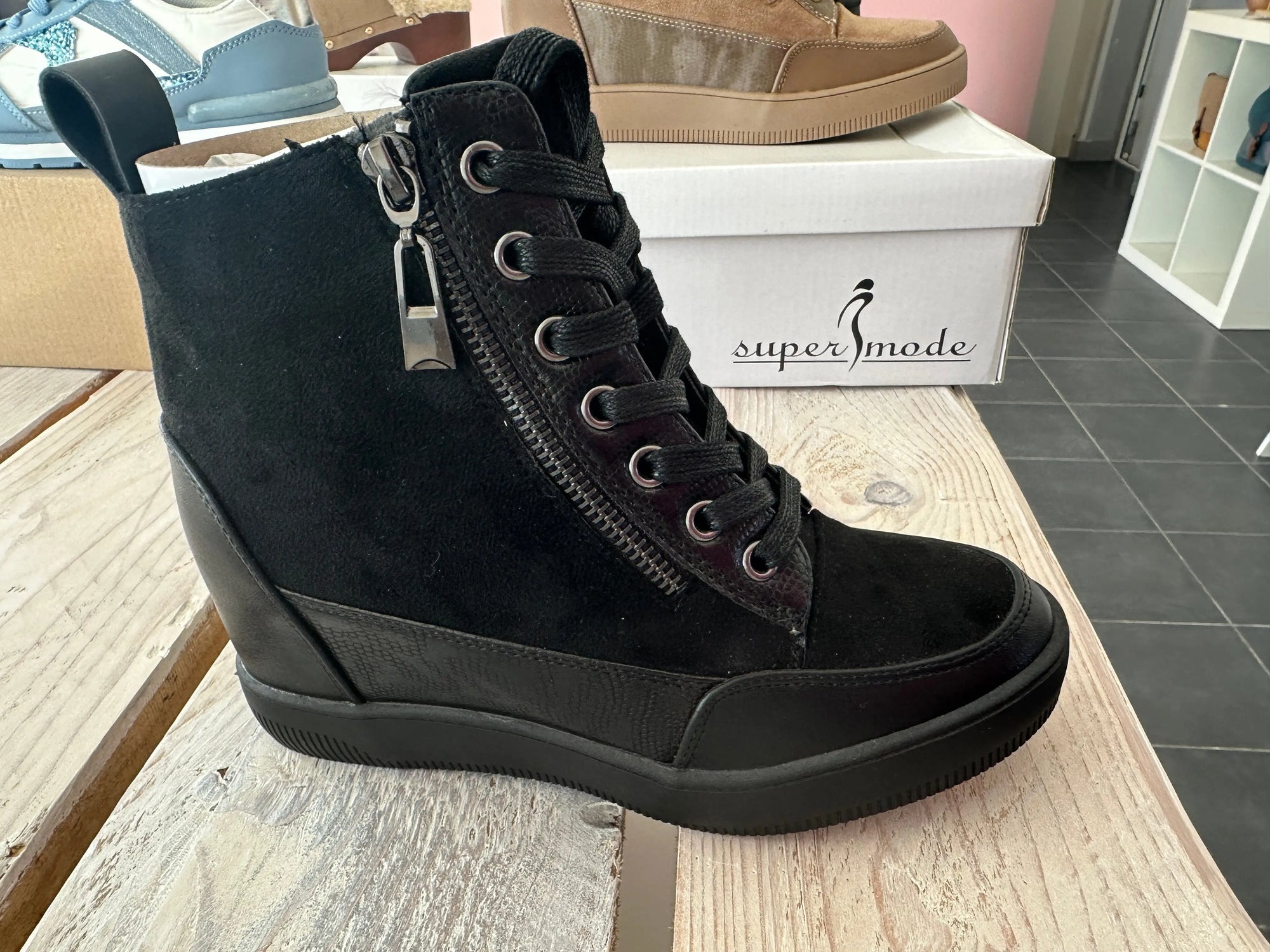 Bottines compensées Mes plaisirs parfumés