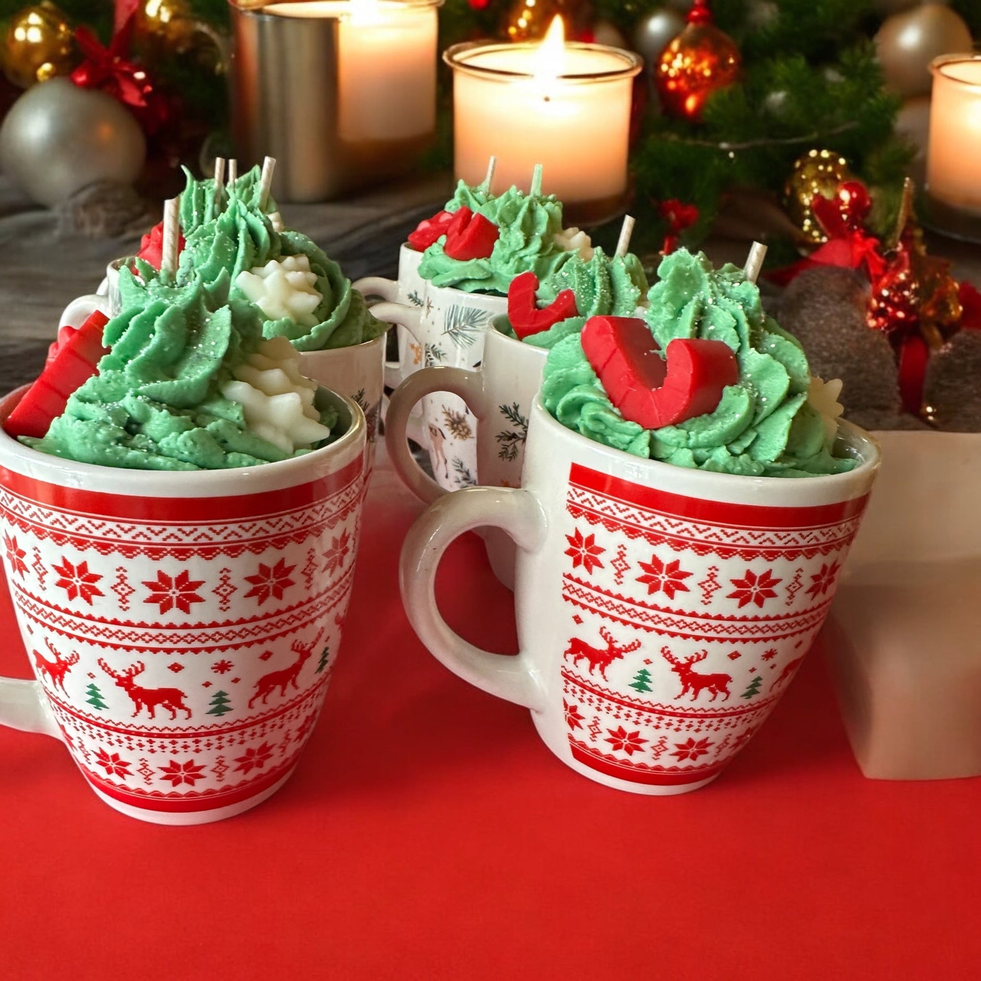 Bougie gourmande mon beau sapin Mes plaisirs parfumés