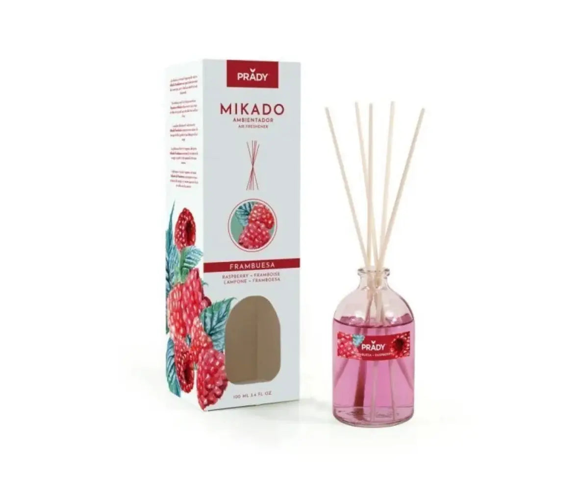 Diffuseur à bâtonnets - Framboise Mes plaisirs parfumés