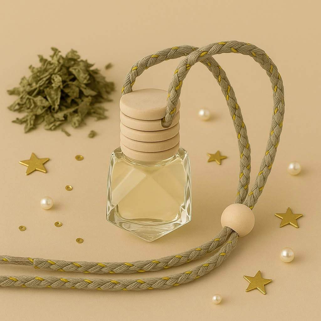 Diffuseurs de voiture SANS ALCOOL Diamant transparent Mes plaisirs parfumés