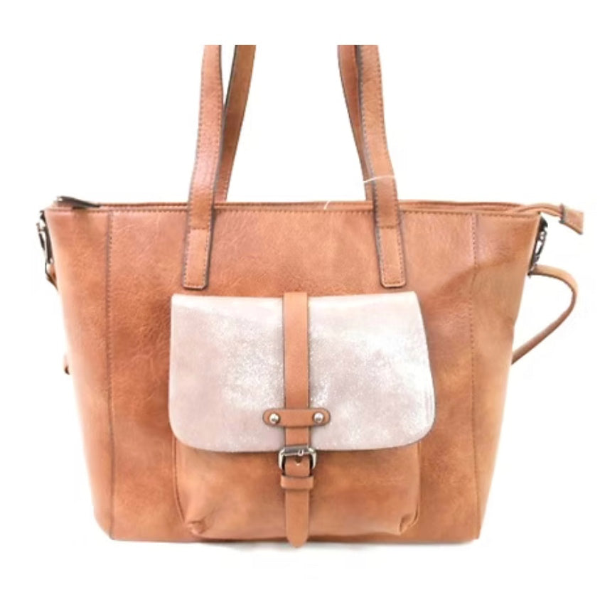 Grand sac Cognac Mes plaisirs parfumés