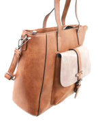 Grand sac Cognac Mes plaisirs parfumés