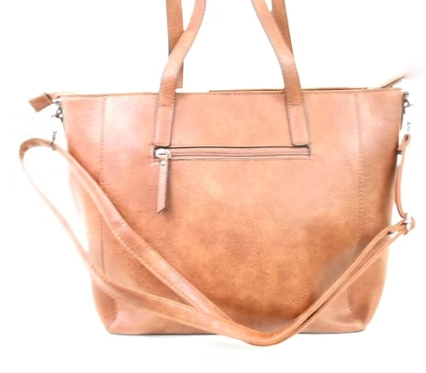 Grand sac Cognac Mes plaisirs parfumés