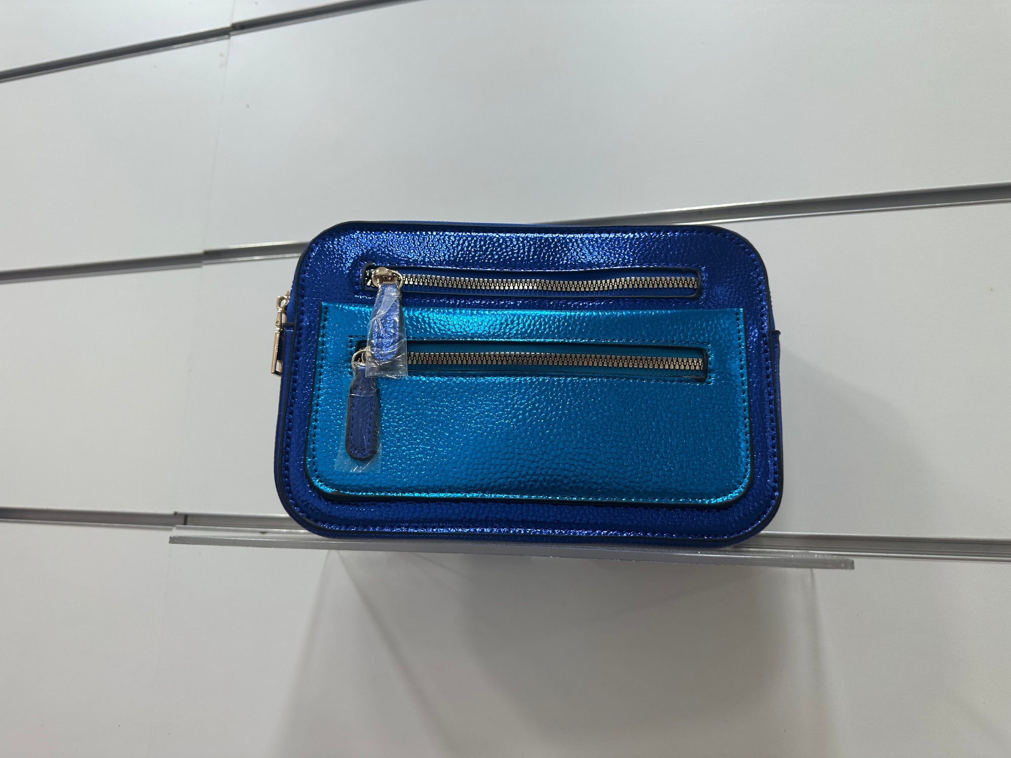 Sac à main - Caméra métallisé