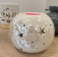 Iridescent dome burner