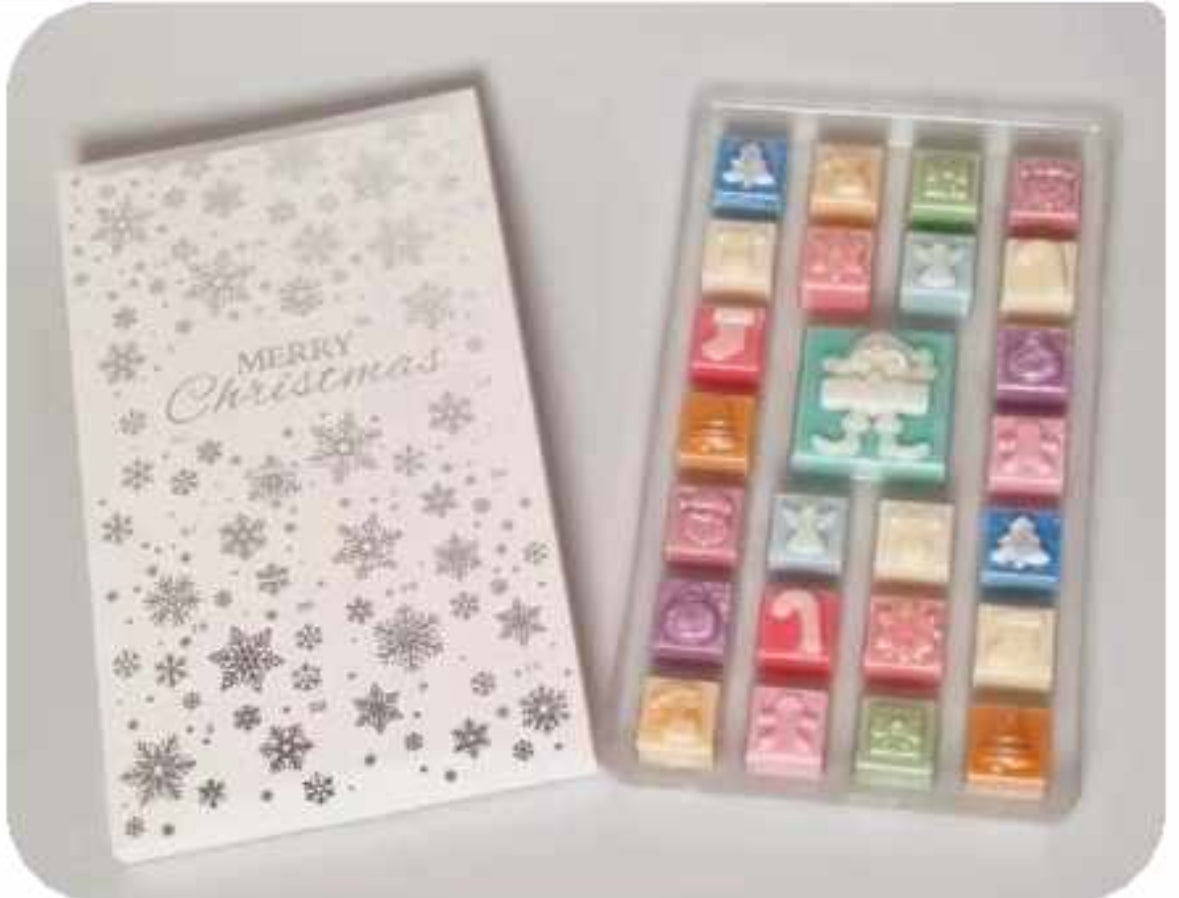 Calendrier de l'Avent - blanc Mes plaisirs parfumés