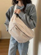 Sac banane vintage oversize Mes plaisirs parfumés
